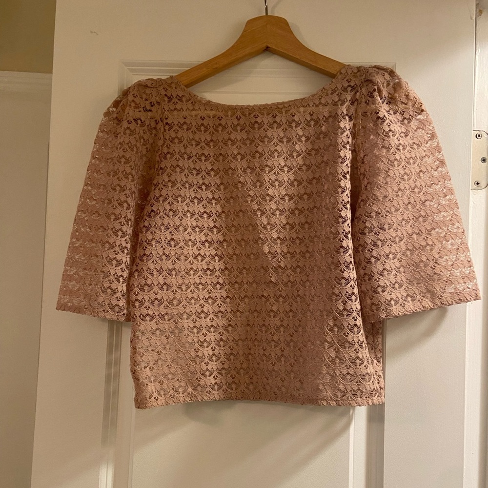 American apparel, top, XS, pink